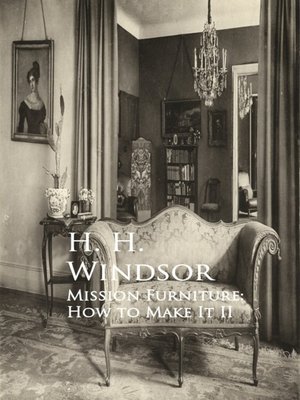 cover image of Mission Furniture
